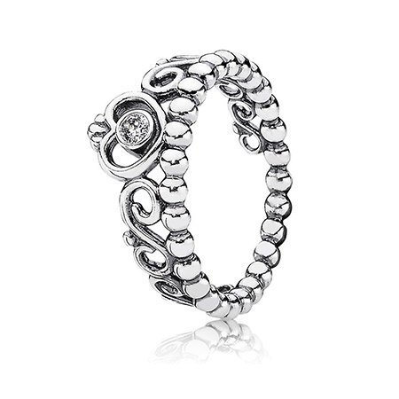 Каблучка Pandora Тіара принцеси 190880cz