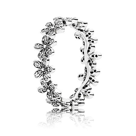 Каблучка Pandora Виблискуючі маргаритки 190934cz