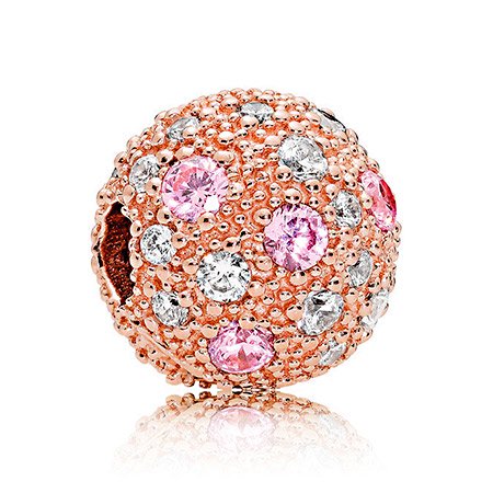Кліпса Pandora Rose Рожеві космічні зірки 781286PCZ