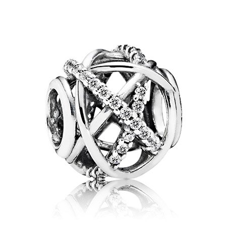 Шарм Pandora Срібна галактика 791388CZ