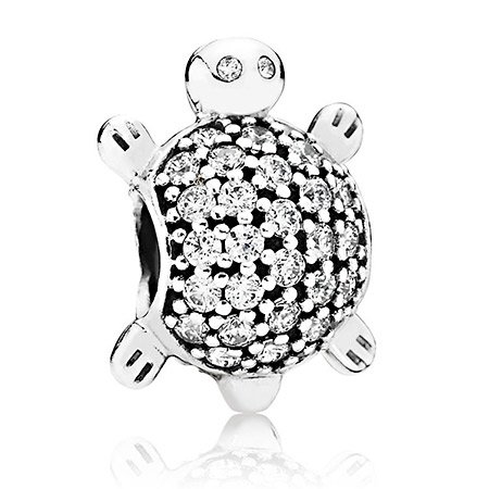 Шарм Pandora Морська черепаха 791538CZ