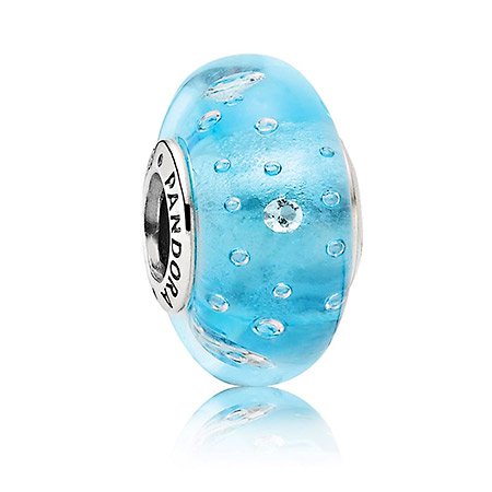 Мурано Pandora Блакитне скло 791618CZ