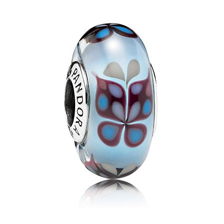 Мурано Pandora Блакитний метелик 791622