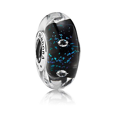 Мурано Pandora Веселково синє скло 791627CZ