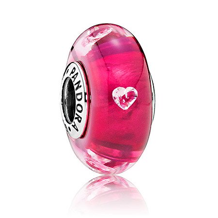 Мурано Pandora Вишневе серце 791664PCZ