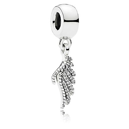 Підвіска Pandora Чарівне пір'я підвіска 791750CZ