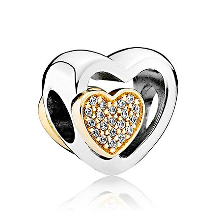 Шарм Pandora Союз люблячих сердець 791806CZ