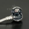 Браслет Pandora із застібкою у вигляді серця Pave
