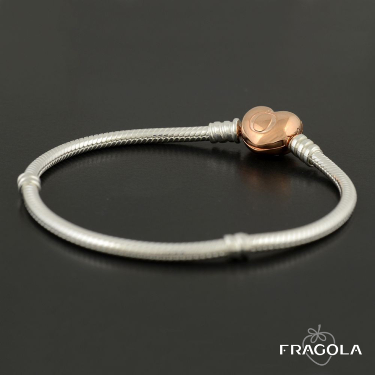 Браслет Pandora Rose із замком у формі серця