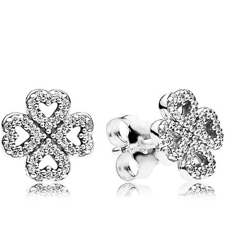 Сережки Pandora Пелюстки любові 290626CZ