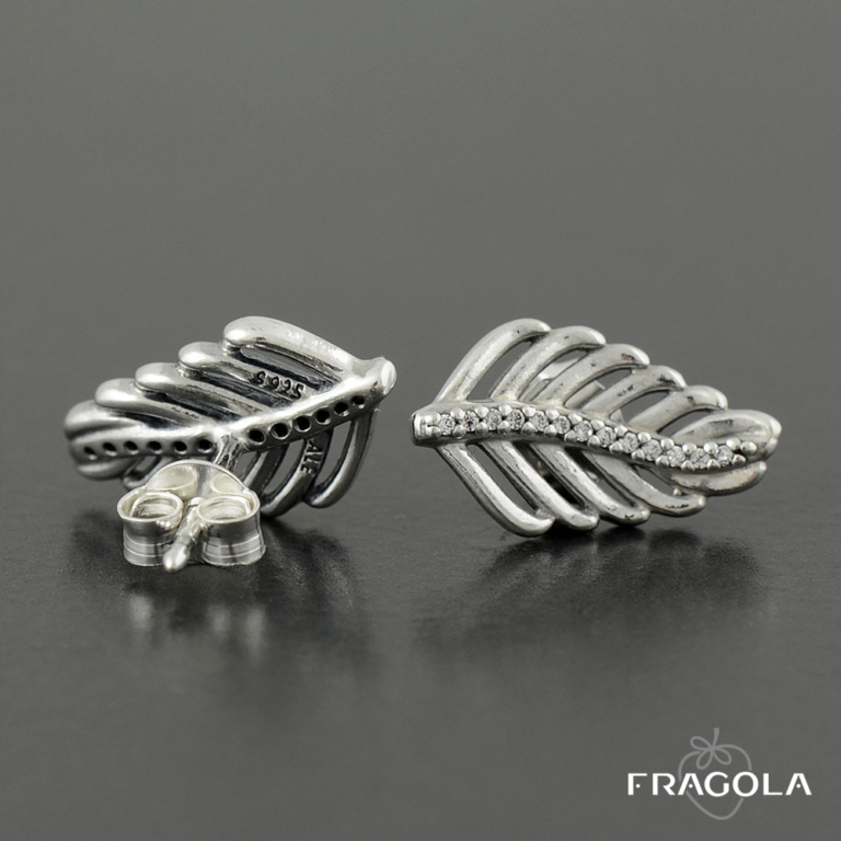 Сережки Pandora Мерехтливе листя