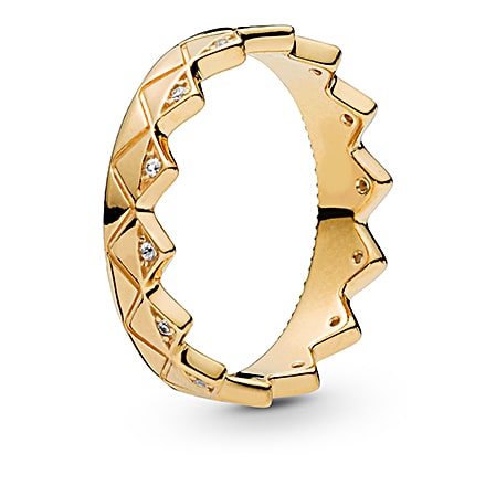 Каблучка Pandora Shine Екзотична корона 168033CZ