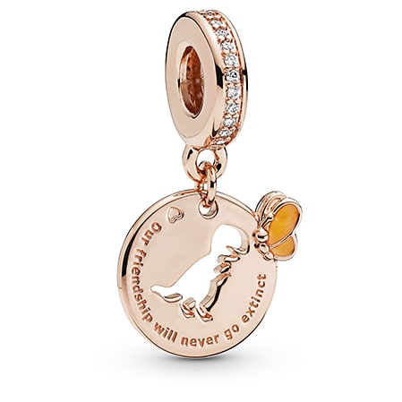 Підвіска Pandora Rose Метелик і динозавр 788180CZ