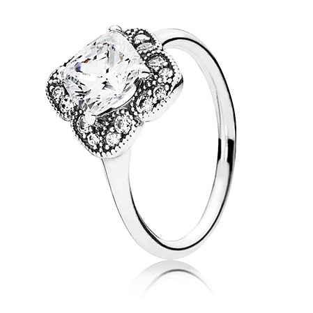 Каблучка Застигла квітка 190966CZ
