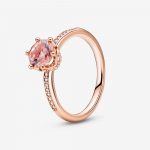 Каблучка Pandora Rose Рожева корона