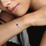 Браслет Pandora Блискуче паве синій