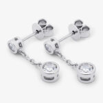 Сережки гвоздики Pandora Маятник