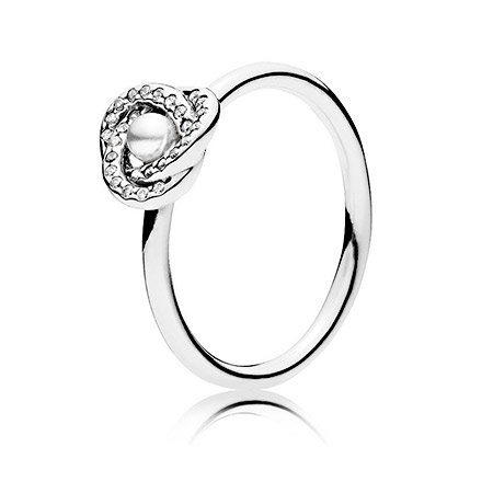 Кольцо Pandora Любовные узы 191040WCP