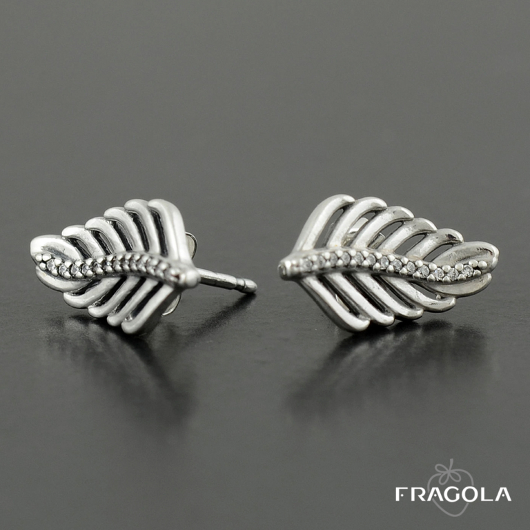 Серьги Pandora Мерцающие листья