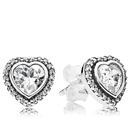 Серьги Сверкающая любовь 290568CZ