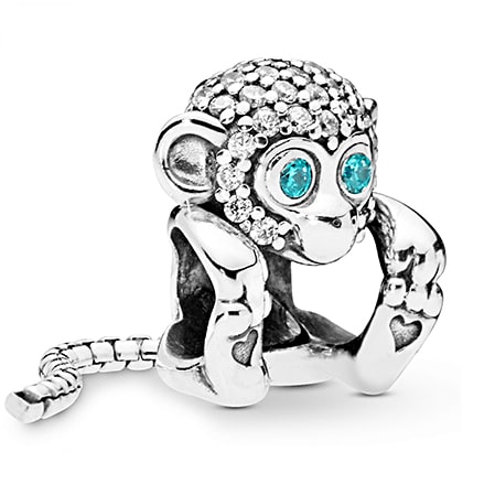 Шарм Сверкающая обезьяна 798054CZ