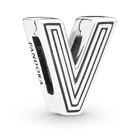 Шарм Буква V Pandora Reflexions 798218