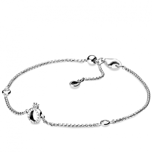Браслет цепочка с монограммой Пандора 598276CZ-20