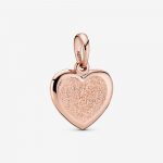 Подвеска Pandora Rose Матовое сияние сердца