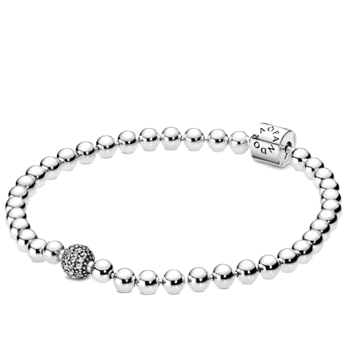 Браслет Сферы паве 598342CZ