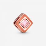 Шарм Pandora Rose Reflexions Розовый сияющий ромб