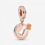 Подвеска Pandora Rose Бабочка и динозавр