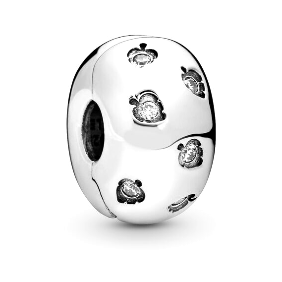 Шарм-клипса Серебряные листья 798345CZ