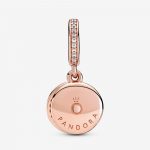 Подвеска Pandora Rose Яркий голубой диск