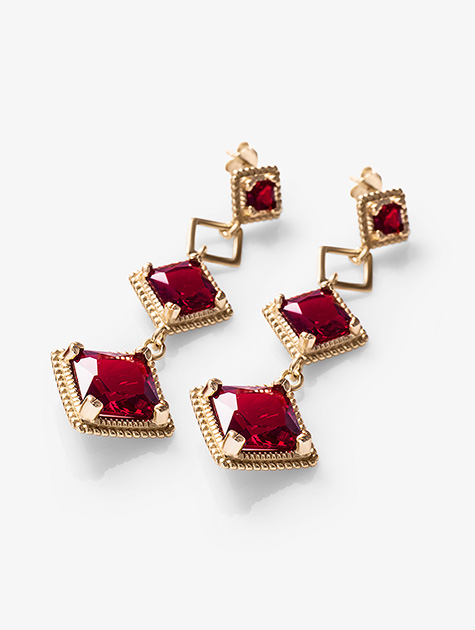 Алые квадраты IC00152G-RED